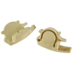 NOS Airstream Tambour Door Handle End Cap 1974-79 Pair (NLA)