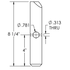 OUTRIGGER LOCK PIN