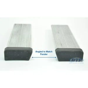(PAIR) Aluminum Boat Trailer Round Fender Mount and Step Pads
