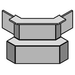 PINES NOSE RAIL (FOR CRNR CAPS)