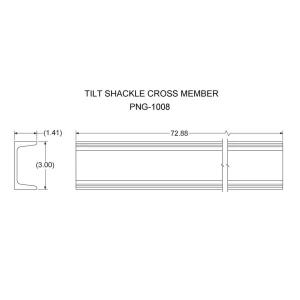 PNG-1008 – Tilt Shackle Cross Member