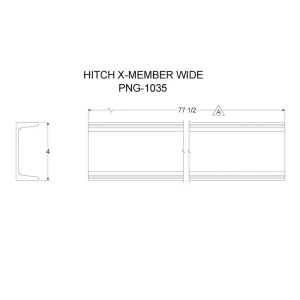 PNG-1035 – Hitch X-Member Wide