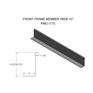PNG-1170 – 10″ Front Frame Member