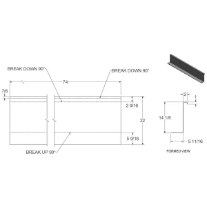PNG-5002 – 14″ Front Frame Member