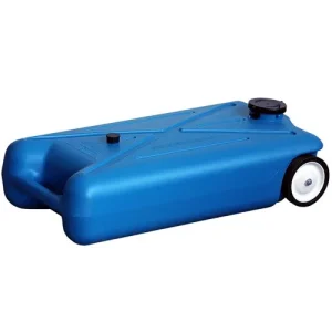 Portable Gray Tank, 10 Gallon Low Profile