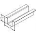 POST, FRONTWALL HAT STEEL 16GA 2.5″X4.7″