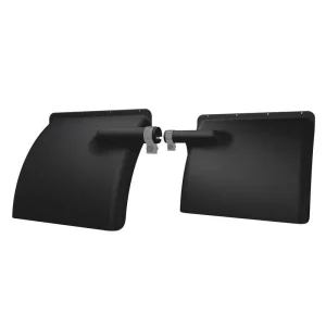 QUARTER FENDER KIT, BLACK PLASTIC