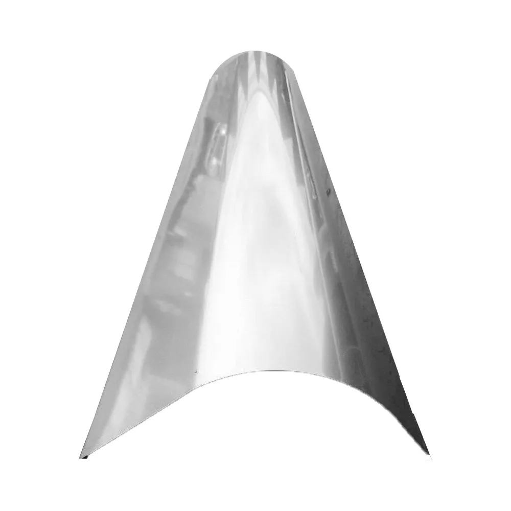 RADIUS PANEL, VERTICAL,104″ STAINLESS