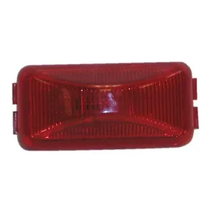 Rectangular LED Trailer Clearance, Side Marker Light, 3 diode-red #CL-23120-R