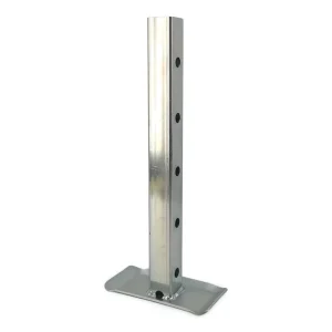 Replacement 1 1/2″ Square 2,500lb Capacity Drop Foot For Trailer Jacks