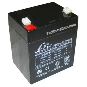 Replacement 12 Volt DC Battery for Breakaway Kits. #5.0 AH BATTERY