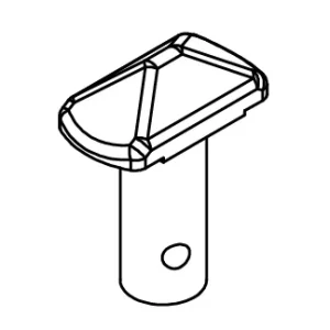 RIGHT HAND TWIST LOCK PIN TRAILMOBILE