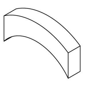 RISER BLOCK HALF 1-1/4″