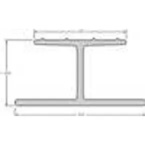 ROOF BOW, I-BEAM, ALUMINUM, 102″