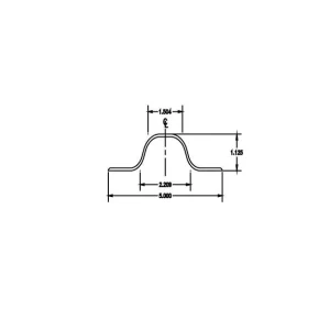 RUB RAIL, 325″ – ROUNDED