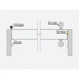 SIDE DOOR HINGE
