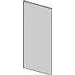 SIDE PANEL, 15 CORR, PREPAINTED WHITE