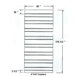 SIDE PANEL, WHITE 17 CORR.