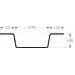 SIDE POST, STEEL 1.09″ x 5″ x 110.37″