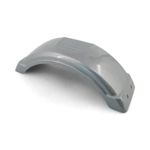 Silver Plastic Trailer Fender for Boat Trailer Single Axle 7 1/2 x 21 1/2 x 6 1/2 in