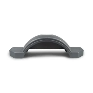 Silver Plastic Trailer Fender for Boat Trailer Single Axle 9 3/4 x 31 1/4 x 12 3/4 in