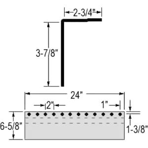 SPLICE ANGLE UPPER TOP RAIL (WAB-01S00010)