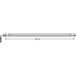 STOP BAR, H9801/9811 w/42″ FRAME WIDTH