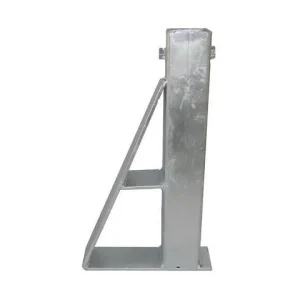 Straight Galvanized Boat Trailer Winch Post Base