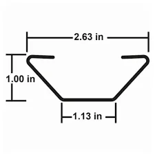 STRICK 1-PC ROOF BOW 99-7/16″ (SK01513)