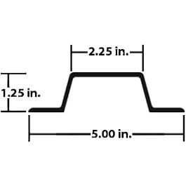 STRICK ALUM SIDE POST 116″ LNG