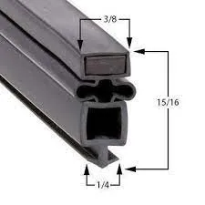 T/M ALUM DOOR SEAL RETAIN REFR