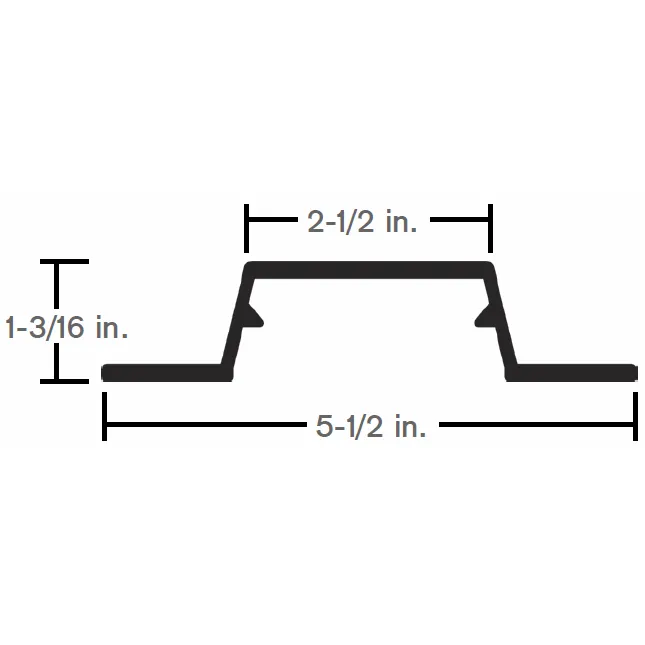T/M ALUMINUM SIDE POST (TRM-90-4-1082-0-115)