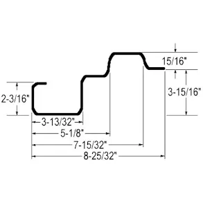 T/M REAR CORNER POST SWING DOR