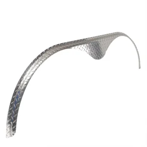 Tandem Axle Fender 1″ x 72″ Diamond Plate