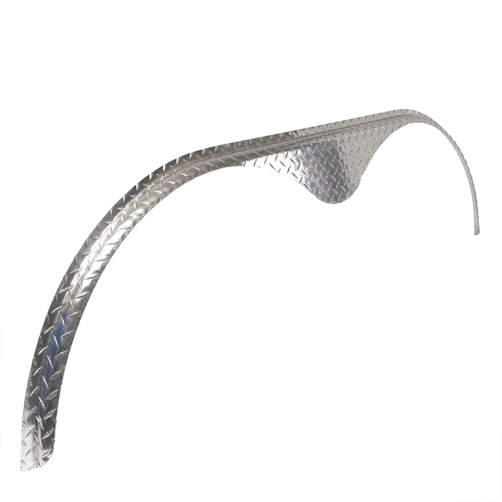 Tandem Axle Fender 1″ x 72″ Diamond Plate