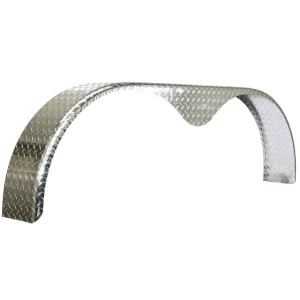 Tandem Axle Fender 10″ x 72″ x 14-1/2″ Diamond Plate