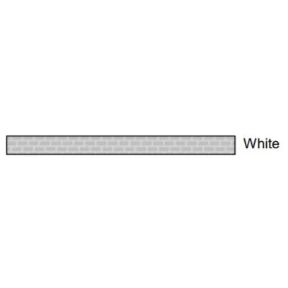 TAPE, REFLECTIVE, ALL WHITE 6×6, CONTINU