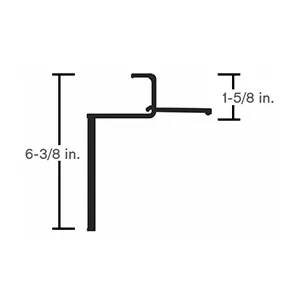 TOP RAIL, 3000R (52′ SECTION)