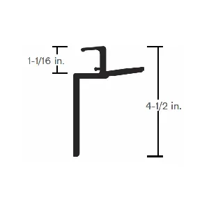 TOP RAIL, – 4000DX (52′ SECTION)
