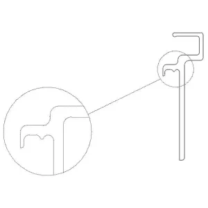 TOP RAIL, (63.88″ LONG) EXTENSION