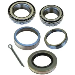 Trailer Bearing Kit, 1 1/4″ x 1 3/4″ Spindle, LM67048/25580 Bearings