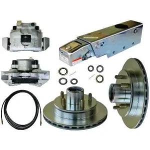 Trailer Buddy Disc Brake Conversion Kit w/ A-60 Actuator & Reverse Solenoid, 3500lb. Axle. #KIT22
