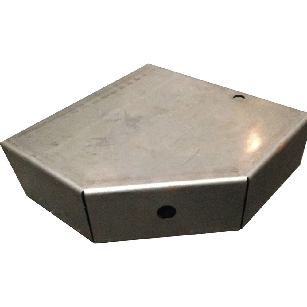 Trailer Step Plate, Weld-On, 3″ x 10″ x 10″ x 15 degrees, LF or RR