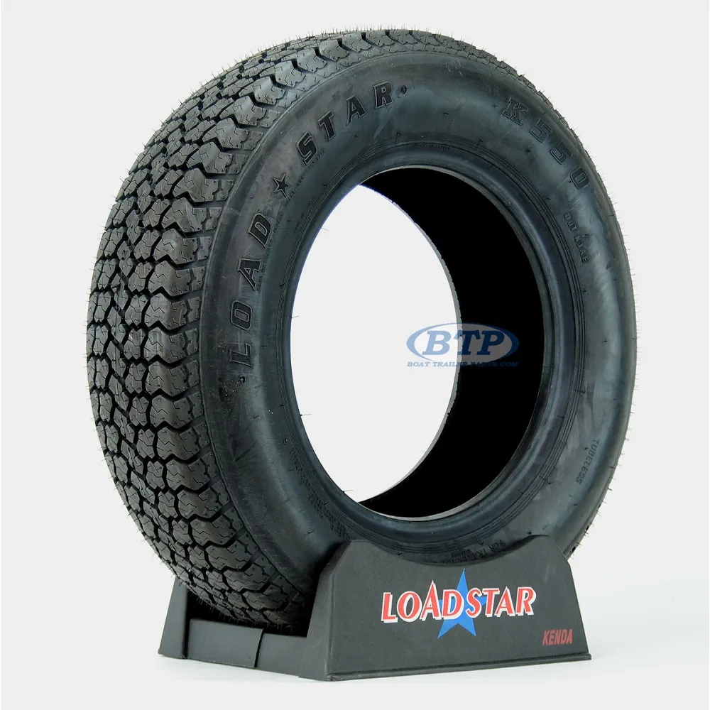 Trailer Tire ST215/75D14 Bias Ply 14 in Load Range C 1870lb by Loadstar