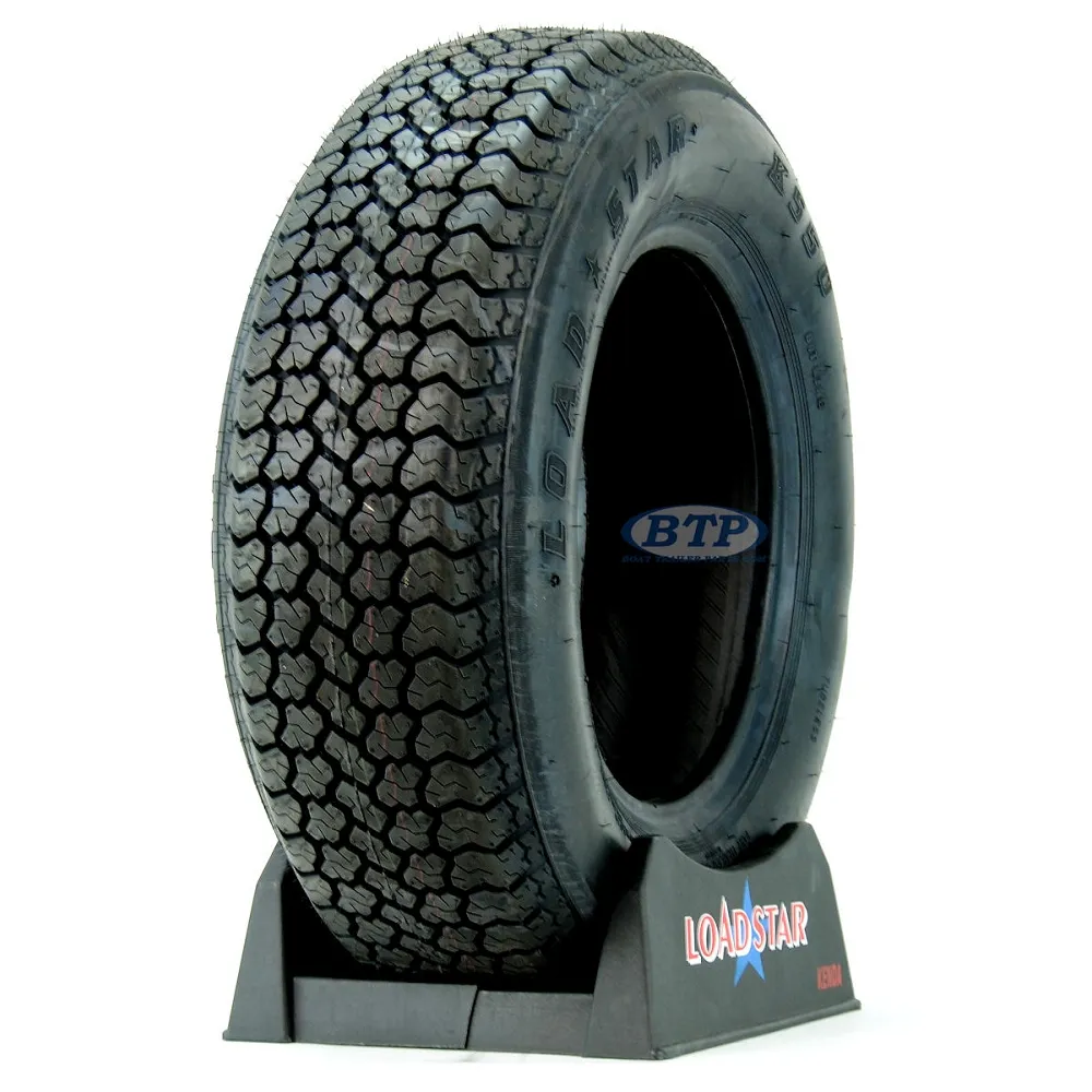 Trailer Tire ST215/75D14 Bias Ply 14 in Load Range C 1870lb by Loadstar