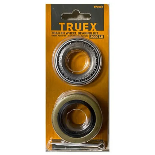 Trailer Wheel Bearing Kit for Axle with 1.125″ Straight Spindle – 2K – BT16