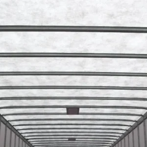 TRANSLUCENT ROOF, .075″ x 102.5″ WIDE