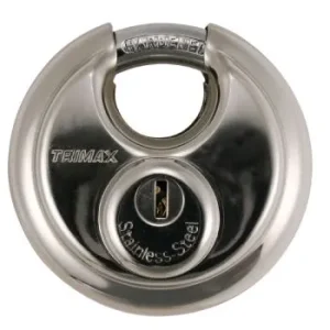 Trimax Stainless Steel Disk Storage Lock