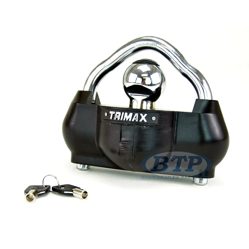 Trimax Universal Boat Trailer Coupler Tongue Hitch Lock UMAX100
