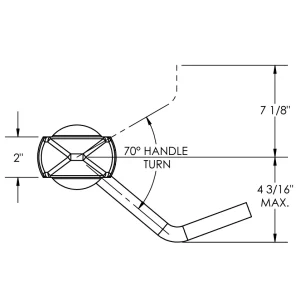 TWIST LOCK, COMPLETE – LEFTHAND